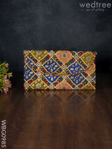 Patola Printed Purse - Wbg0985 Clutches & Purses