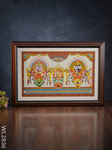 Pattachitra Painting Lord Jagannath Darbar - 18 X 12 Wl2836 Paintings