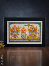 Pattachitra Painting Lord Jagannath Darbar - 18 X 12 Wl2836 Paintings