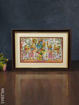 Pattachitra Painting Radha Krishna Rasleela - 10 X 7 Wl2861 Paintings