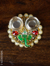 Pearl Ganesh Kumkum Holder - Wbg0029 Holders