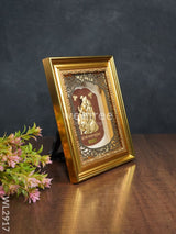 Photo Frame Gold Plated - Radha Krishna Wl2917 Wall Hanging Frames