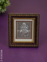 Photo Frame Silver Plated - Big Wl0616 Ganesha German Frame