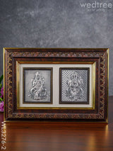 Photoframe Silver Plated - Lakshmi Ganesha Wl3276-2 German Photo Frame