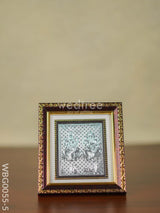 Photoframe Silver Plated - Medium Lakshmi Ganesha Wbg0055-5 German Photo Frame