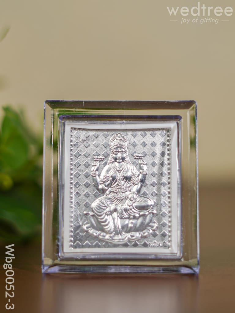 Photoframe With Stand Silver Plated - Small Lakshmi Wbg0052-3 German Photo Frame