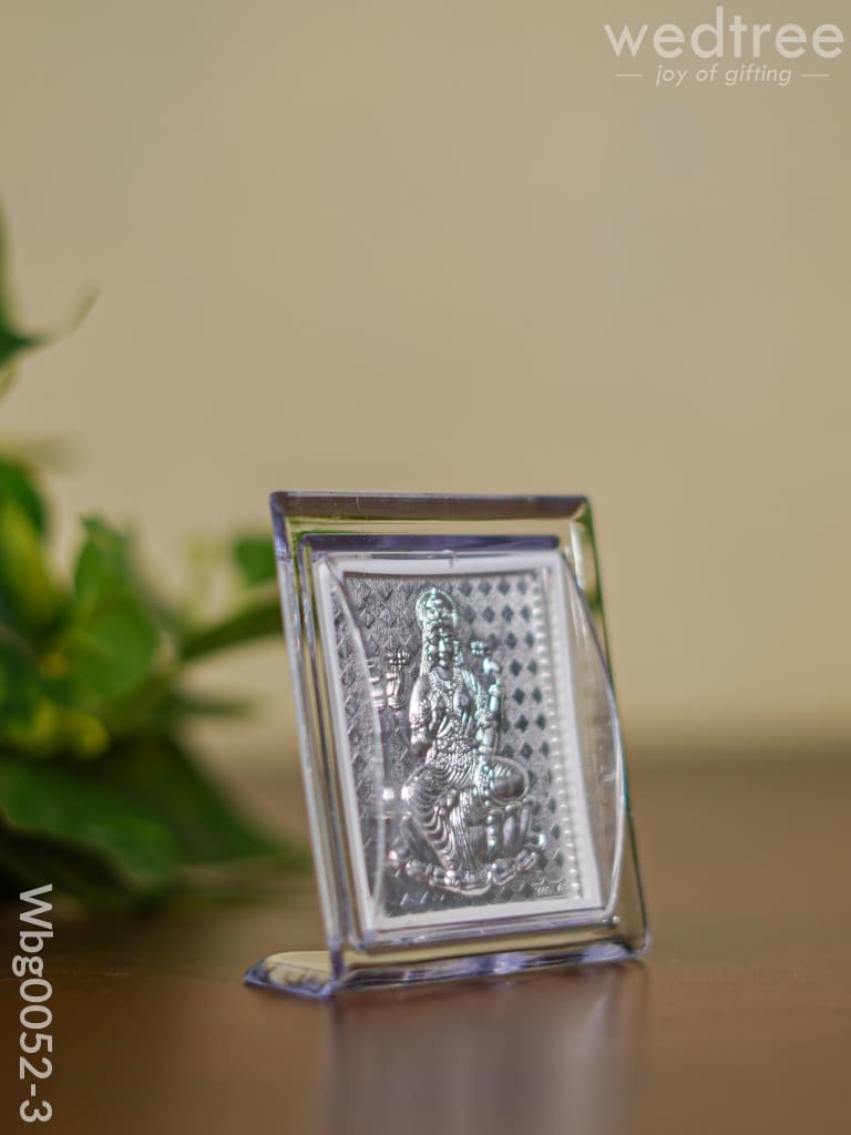 Photoframe With Stand Silver Plated - Small Lakshmi Wbg0052-3 German Photo Frame