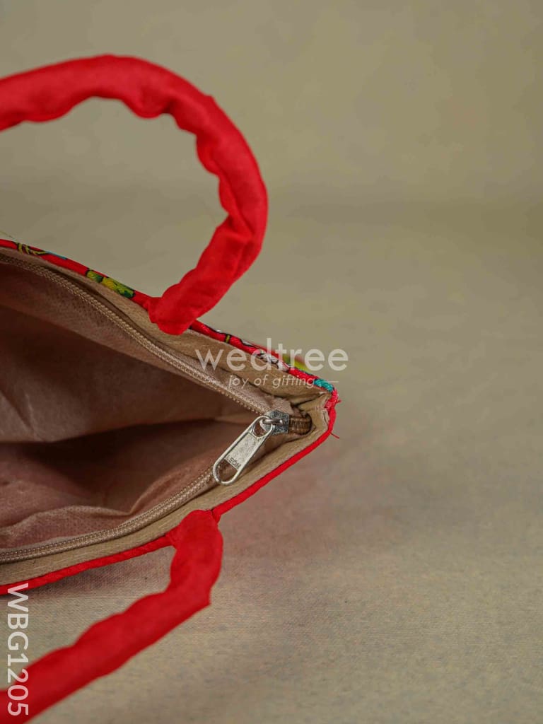 Pichwai Desiged Hand Bag - Wbg1205 Bags