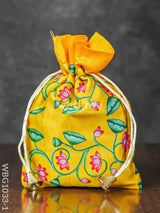 Pichwai Print String Bag - Wbg1033 Bags