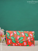 Pichwai Printed Purse - Wbg1479 Clutches & Purses