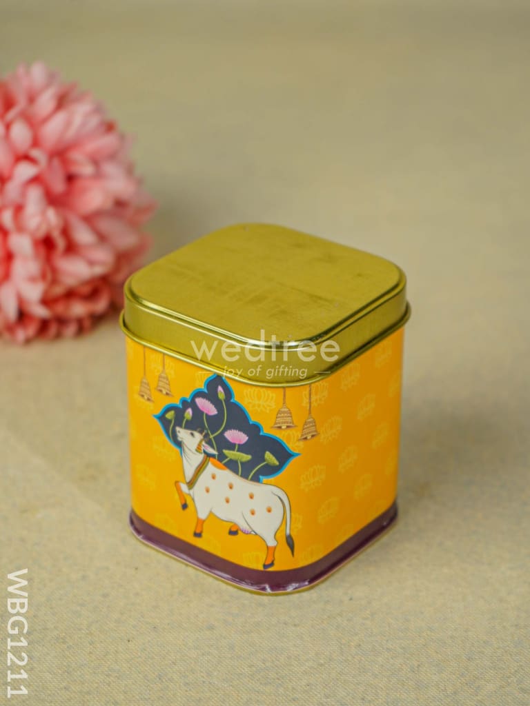 Pichwai Tin Box - Wbg1211 Dining Essentials