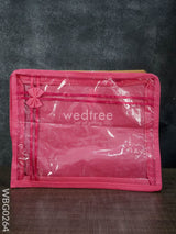 Plain Transparent Double Saree Cover - 3 Inches Wbg0264 Bags