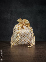 Polka Dots String Bag - 5 X 7 Inches Wbg0330 Bags