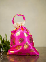 Polka Dots String Bag - Wbg0050 Potli Bags