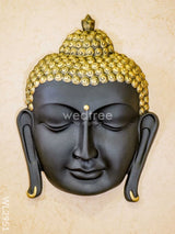 Polyresin Buddha Face Hanging - Black Wl2951 Showpieces