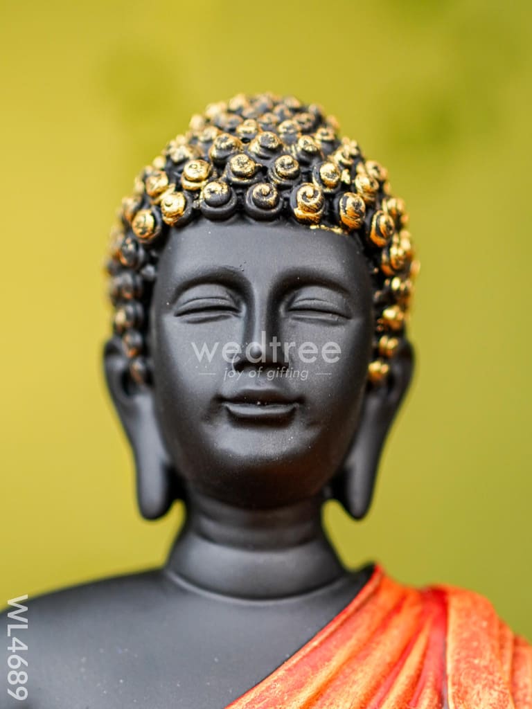 Polyresin Buddha Idol - 10 Inch Wl4689 Showpieces