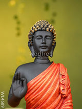 Polyresin Buddha Idol - 10 Inch Wl4689 Showpieces