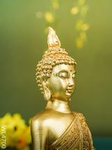 Polyresin Buddha Idol - 7 Inch Wl4700 Showpieces