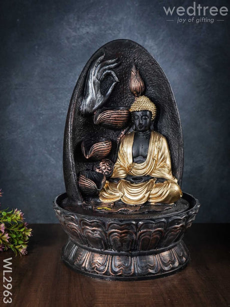 Polyresin Buddha Water Fountain - Wl2963 Fountain