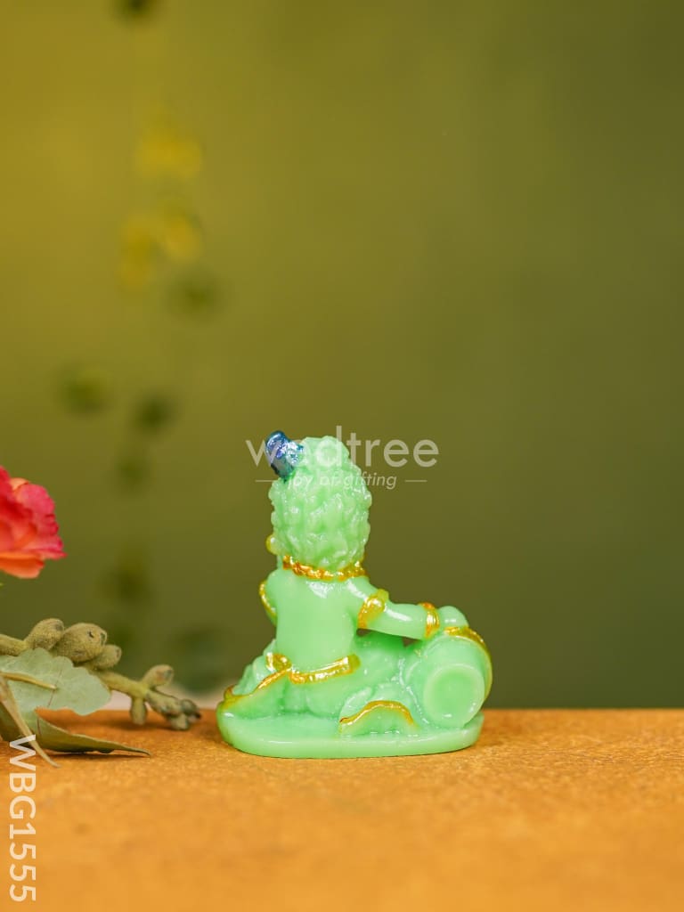 Polyresin Butter Krishna Idol - Wbg1555 Figurine Rg