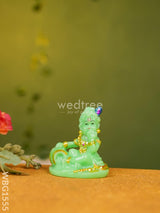 Polyresin Butter Krishna Idol - Wbg1555 Figurine Rg