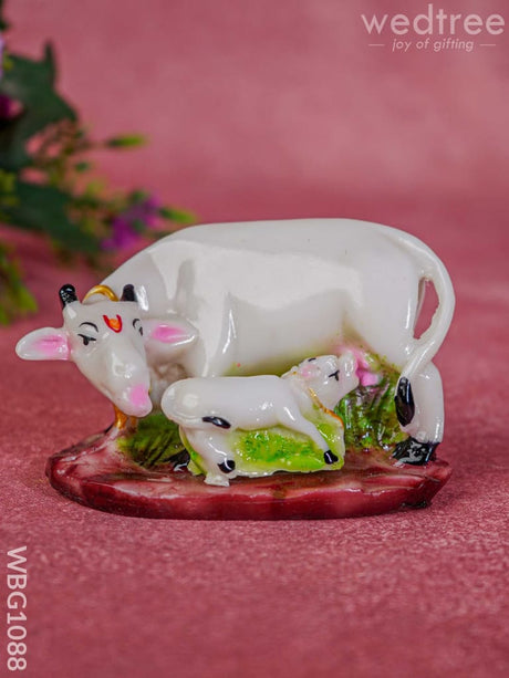 Polyresin Cow & Calf - Wbg1088 Home Decors