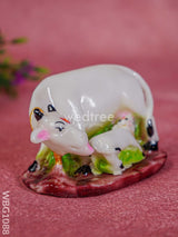 Polyresin Cow & Calf - Wbg1088 Home Decors