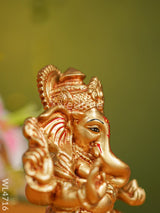 Polyresin Ganesha Idol - 7 Inch Wl4716 Showpieces