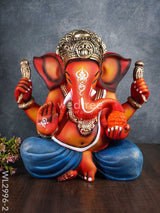 Polyresin Ganesha Idol For Good Luck - Wl2996 2 Showpieces