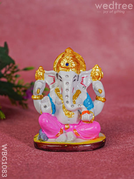 Polyresin Ganesha Idol - Wbg1083 Home Decors