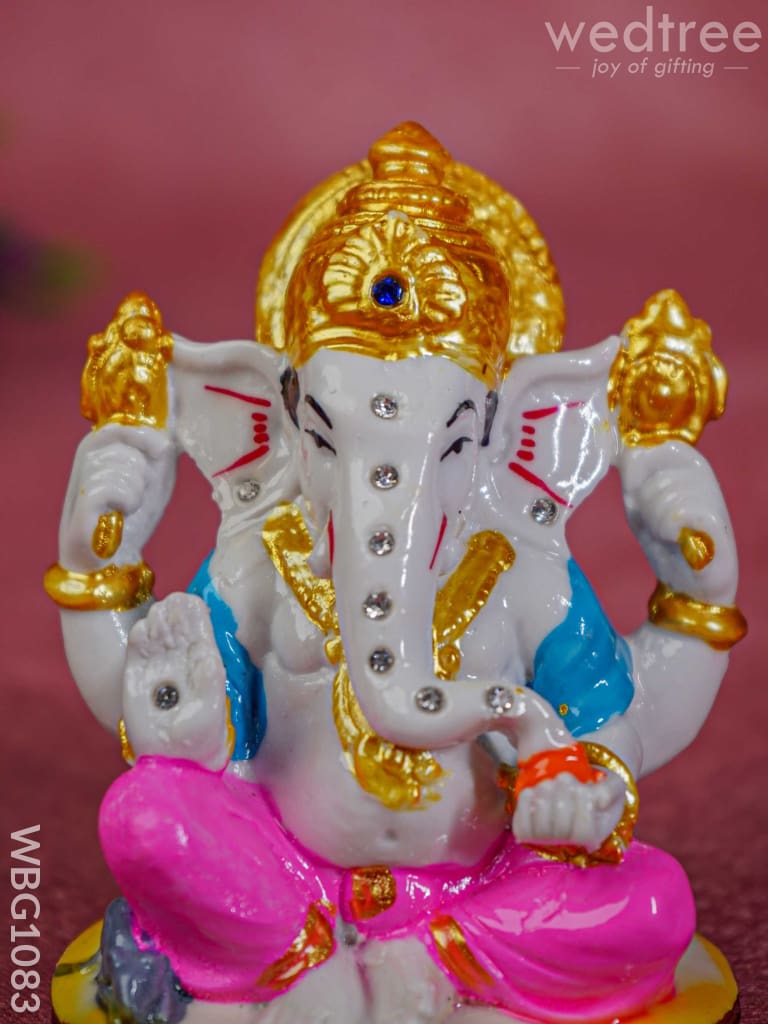 Polyresin Ganesha Idol - Wbg1083 Home Decors