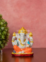 Polyresin Ganesha Idol - Wbg1083 Divine Figurines