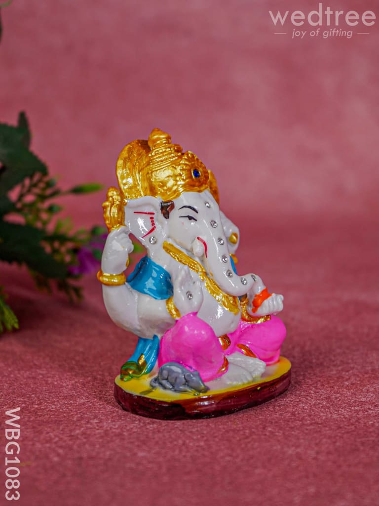 Polyresin Ganesha Idol - Wbg1083 Home Decors