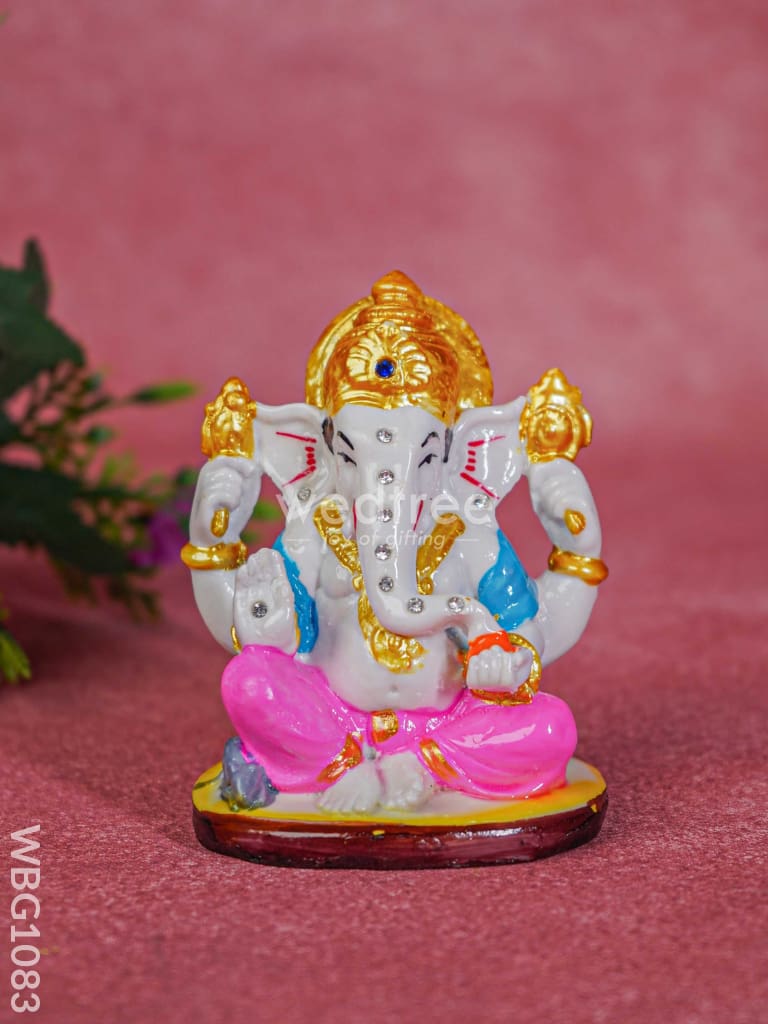 Polyresin Ganesha Idol - Wbg1083 Home Decors