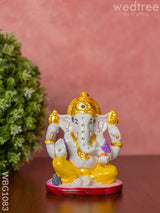 Polyresin Ganesha Idol - Wbg1083 Divine Figurines