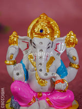 Polyresin Ganesha Idol - Wbg1083 Home Decors