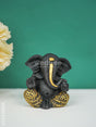 Polyresin Ganesha Idol - Wbg1499 Showpieces