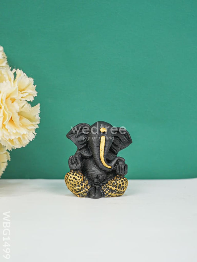 Polyresin Ganesha Idol - Wbg1499 Showpieces