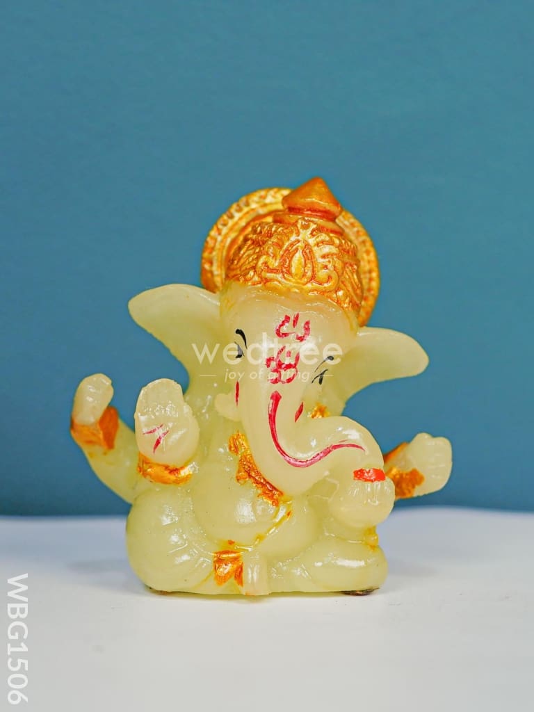 Polyresin Ganesha Idol - Wbg1506 Showpieces