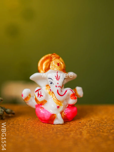 Polyresin Ganesha Idol - Wbg1554 Figurine Rg