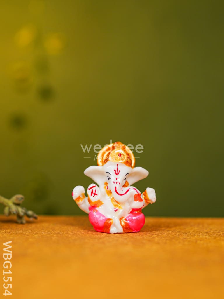 Polyresin Ganesha Idol - Wbg1554 Figurine Rg