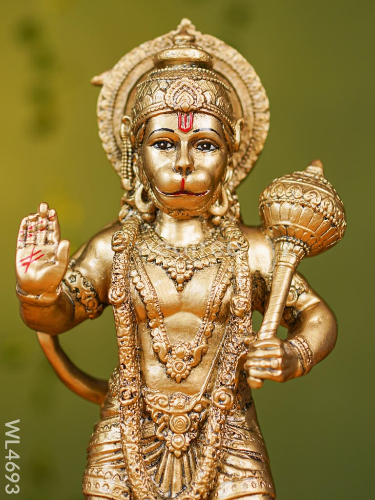 Polyresin Hanuman Idol - 12 Inch Wl4693 Showpieces