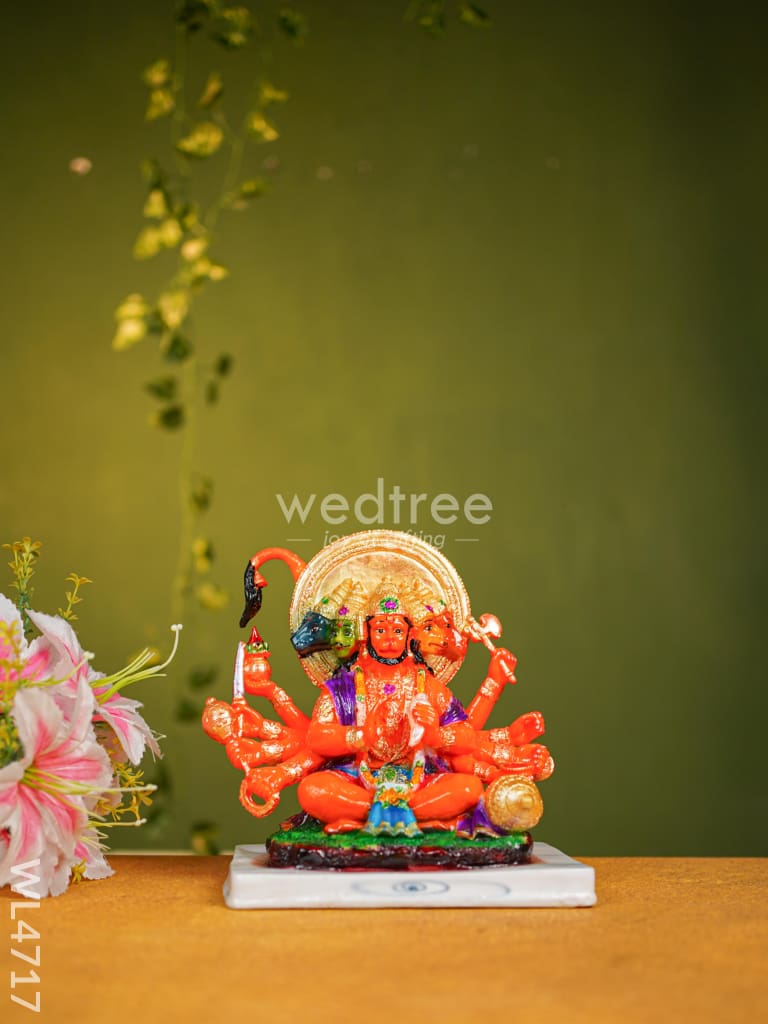 Polyresin Hanuman Idol - 8 Inch Wl4717 Showpieces