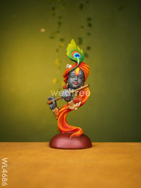 Polyresin Krishna Idol - Wl4686 Showpieces