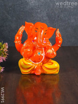 Polyresin Laddu Ganesha Idol - Wl2991 Showpieces