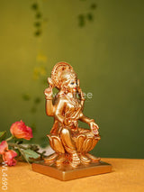 Polyresin Lakshmi Idol - 7 Inch Wl4690 Showpieces