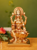 Polyresin Lakshmi Idol - 7 Inch Wl4690 Showpieces