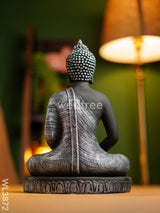 Polyresin Buddha On Podium - 12 Inch Wl3872 Showpieces