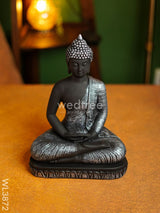 Polyresin Buddha On Podium - 12 Inch Wl3872 Showpieces