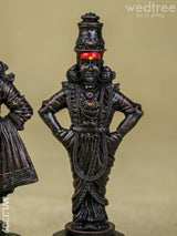 Polyresin Panduranga Rukmini Idol - Wl3309 Showpieces